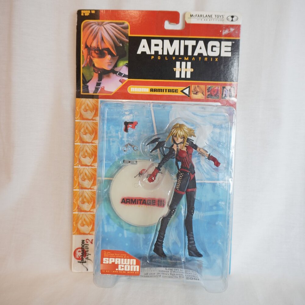 Armitage III Figure - Vintage McFarlane Toys - Rare Spawn